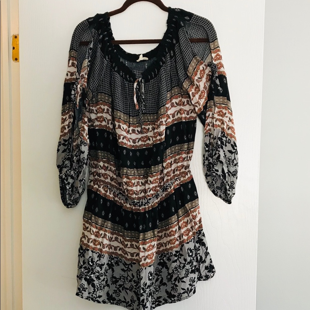 Boutique Purchased Long Sleeve Romper